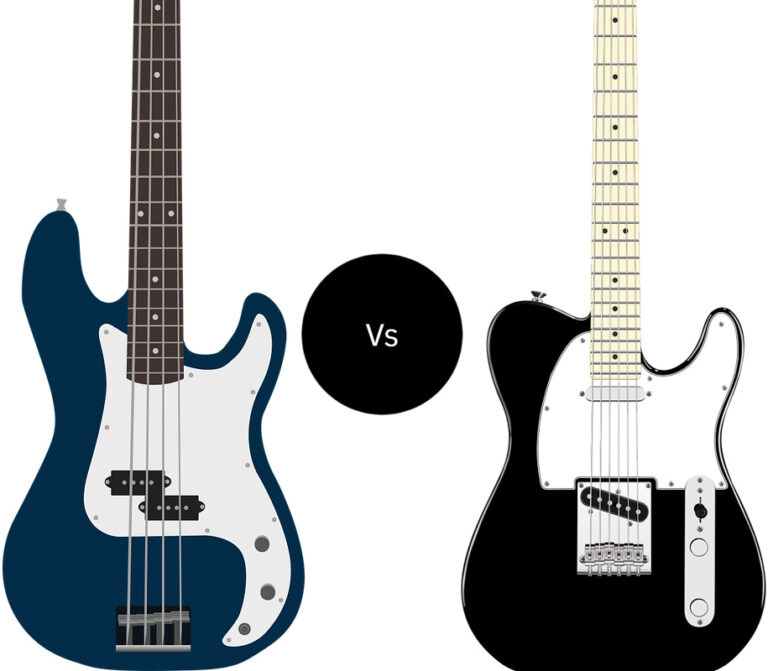 Bass Guitar vs Electric Guitar