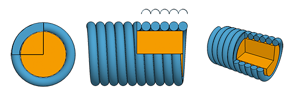 Roundwound String Structure