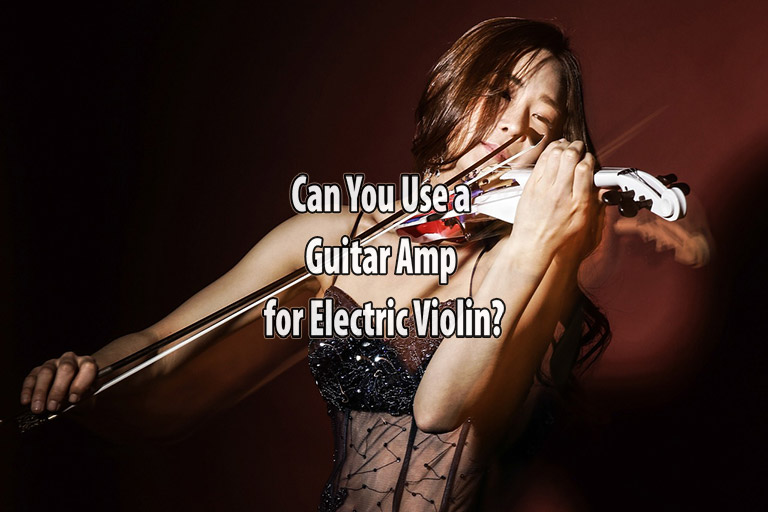 Girl Playing Electric Violin
