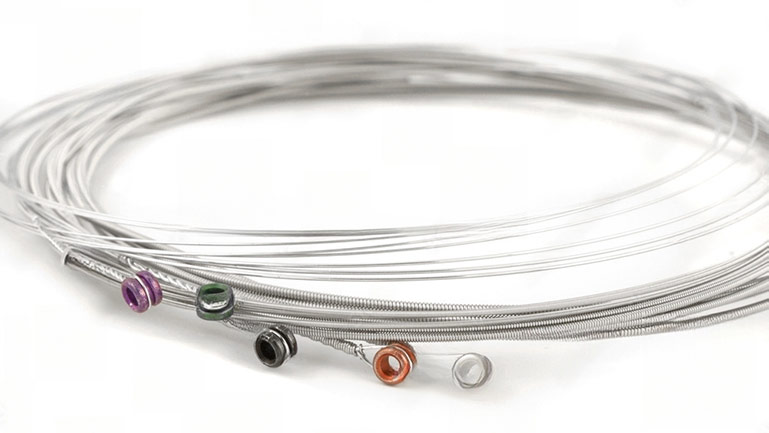 Nickel-plated electric guitar strings