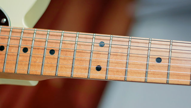 Neck and fretboard